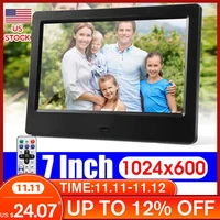 7 inch screen 169 digital photo frame electronic album picture music movie full function good gift home decoration calendar