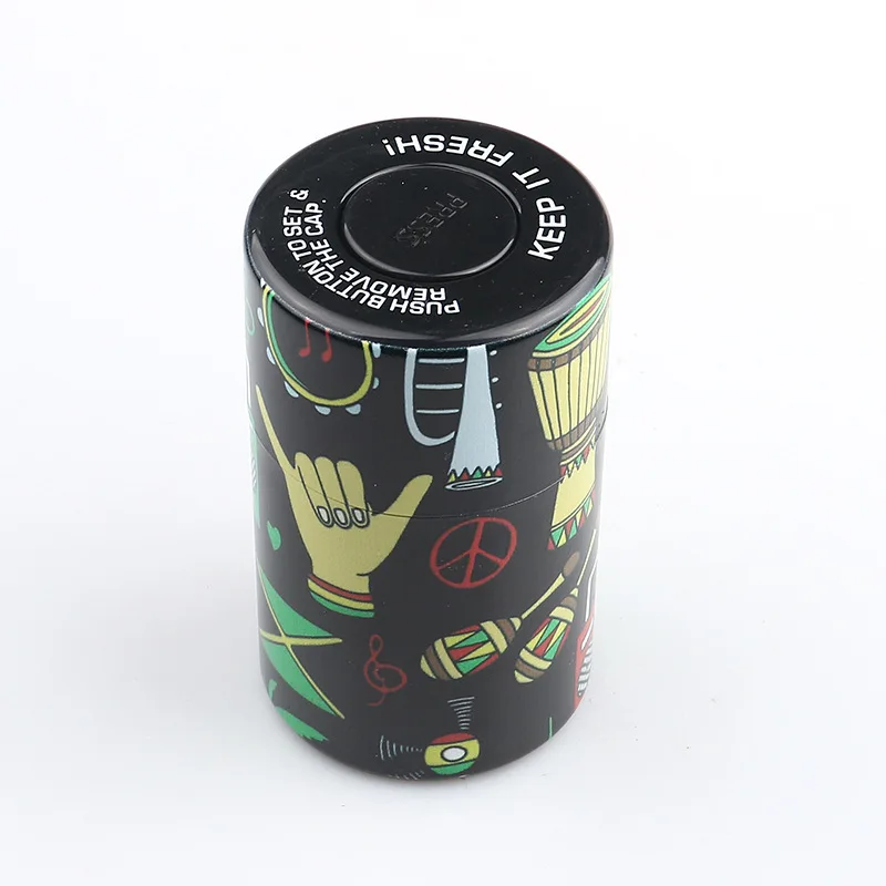 Пластиковые герметичные банки сохраняют его свежий влагостойкий табачный ящик