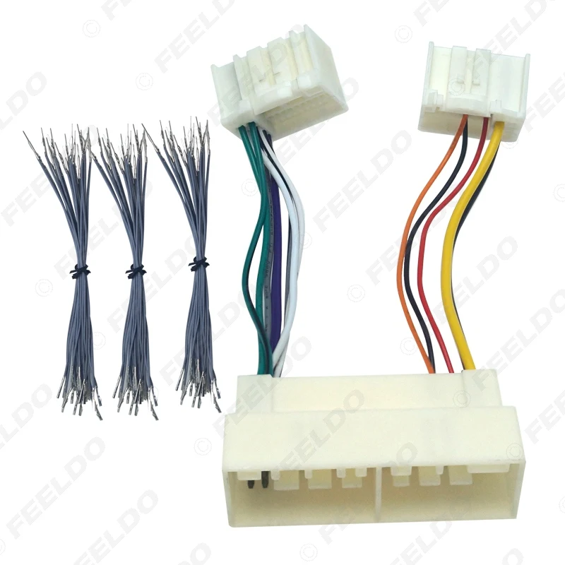 

1 шт. автомобильный стерео радио 13pin + 61pin штекер/гнездо адаптер жгута проводов для KIA K2/K3/K4/Elantra/Mistra/Tucson разъем проводки