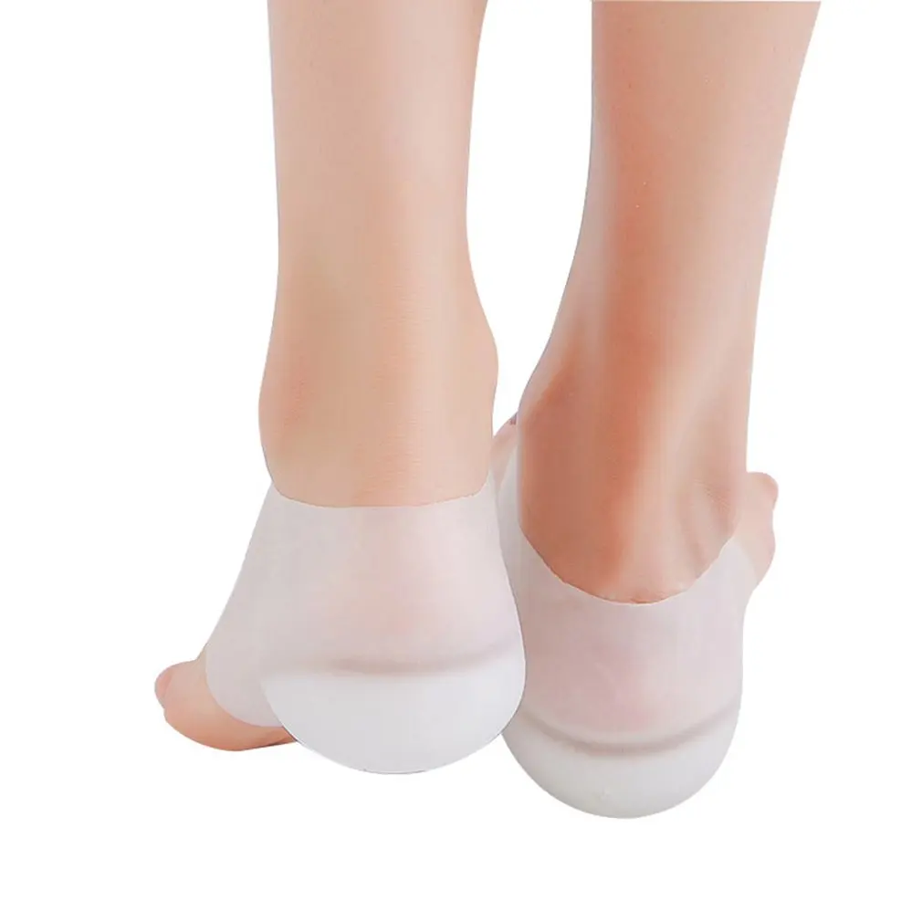 Прочные стельки унисекс для ног увеличивающие рост однотонные силиконовые