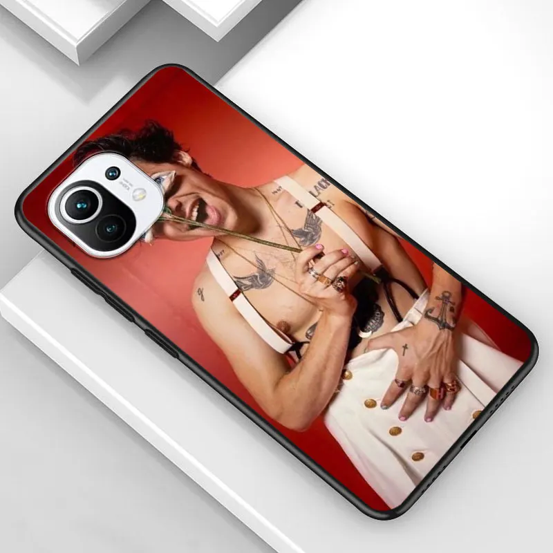 

Harry Styles Love On Tour for Xiaomi Mi 11 10T Note 10 Ultra 5G 9 9T SE 8 A3 A2 A1 6X Pro Play F1 Lite 5G Black Phone Case