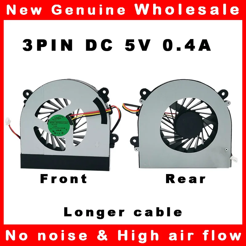 Новый вентилятор охлаждения ЦП радиатор для CLEVO W150 W150ER W350 W370ET K590S K660E AB7905HX-DE3