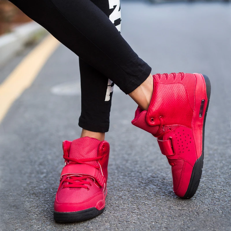 Новые мужские зимние кроссовки с высоким берцем Баскетбольная обувь