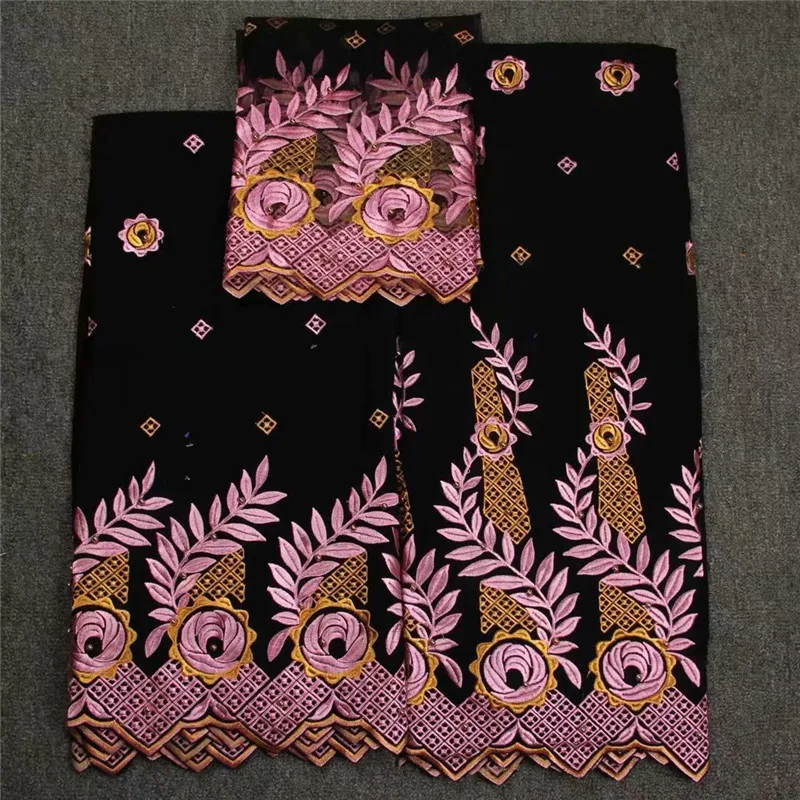 

5+2 Swiss lace fabric 2020 Dubai heavy beaded embroidery African lace fabrics 100% cotton Swiss voile lace in Switzerland 8L0429