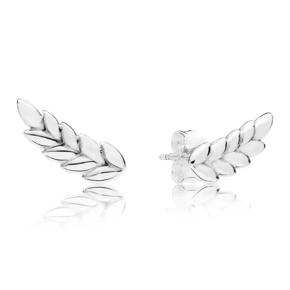 

2020 New 925 Sterling Silver Pan Earringcurved Grain Pan Earrings For Women Wedding Gift Fashion Jewelry