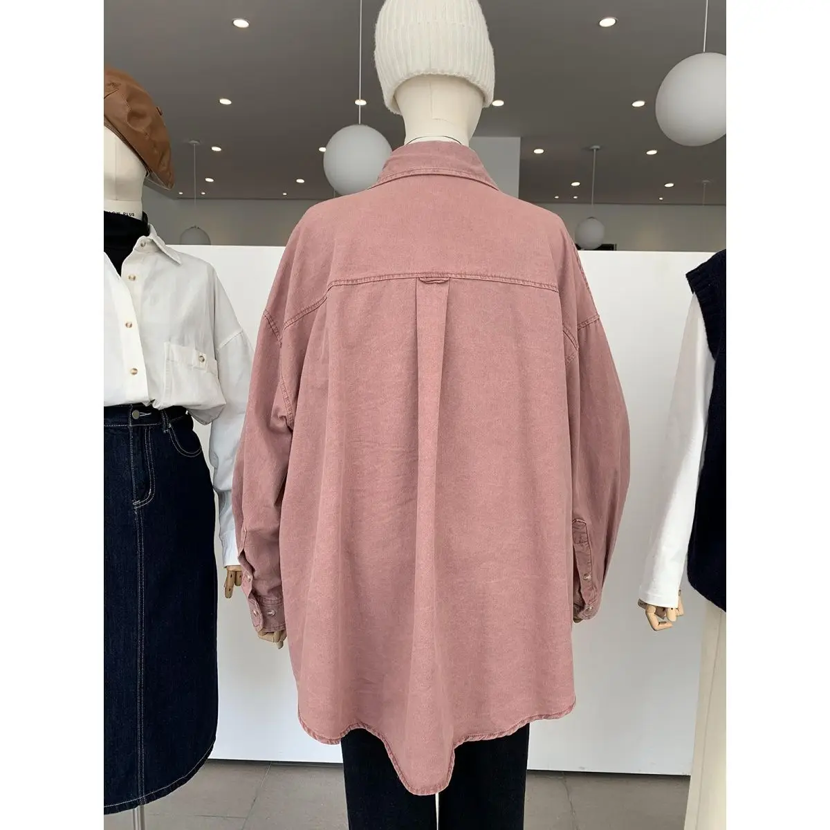 

Women's loose-fitting wicked velvet shirt women's autumn/winter 2020 new Korean version design niche casual