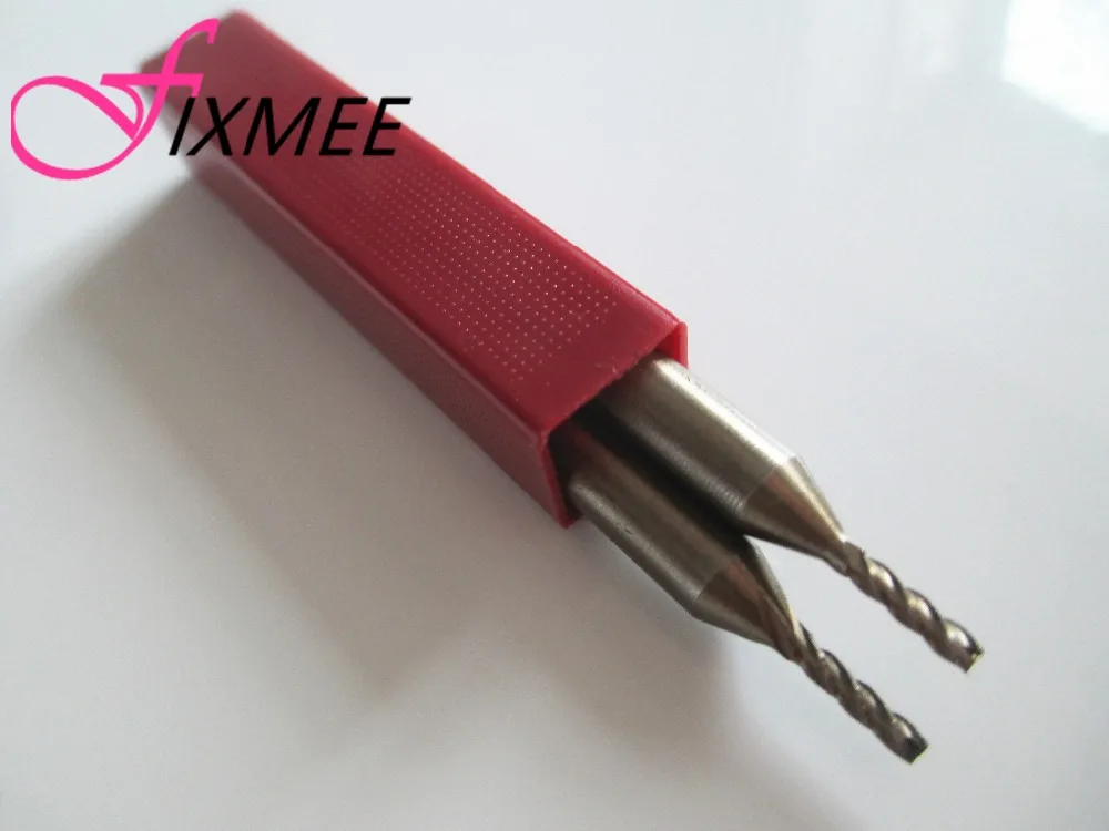 Fixmee новый комплект из 2 предметов быстрорежущей стали с ЧПУ прямой хвостовик 4
