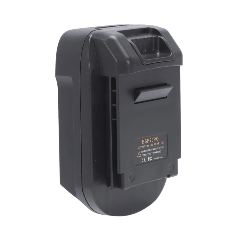 Регулируемый адаптер для аккумулятора от 20 в до 18 Black Decker/Stanley/Porter Cable кабеля