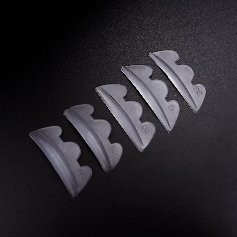 5 пар сплошной цвет Корона силиконовая ресница Пермь колодки подушки ресницы