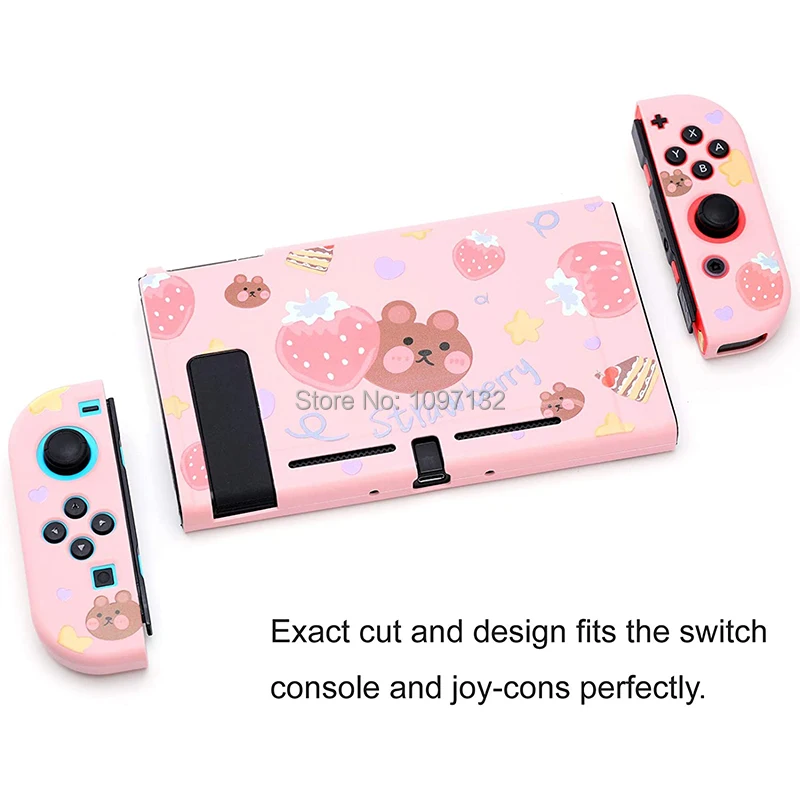 Тонкий тонкий защитный мягкий чехол для Nintend Switch милый консоли Nitendo Joy Con (прямая