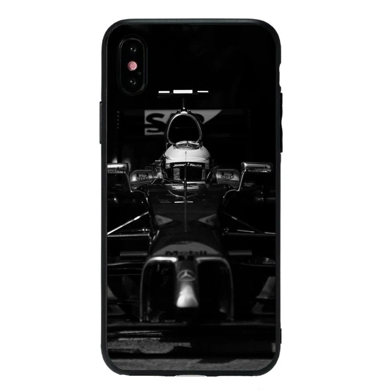 Силиконовый мягкий черный чехол для телефона Formula 1 Racing F1 для iPhone X XS MAX 6 6s 7 7plus 8 8Plus 5 5S SE XR 10 11 11Pro MAX - Цвет: TPU