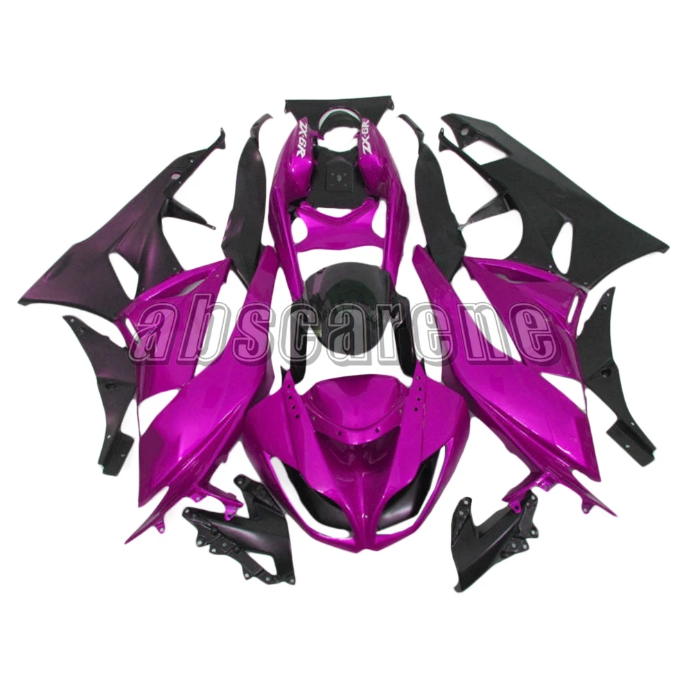 Полный комплект обтекателей из АБС пластика для Kawasaki ZX6R ZX 6R 2009 2010 2011 2012 Обтекатели