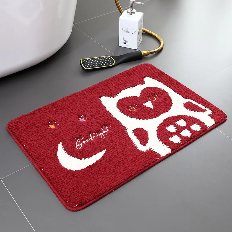 

Carpet Anti-slip Water Absorption Carpets for Bathroom Bath Mat Entrance Dooarmat Oil Proof Carpet for Kitchen