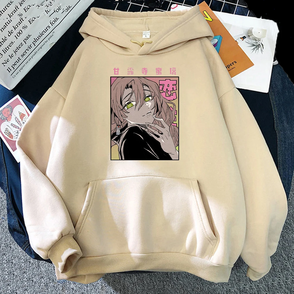 

Женские толстовки с капюшоном в стиле аниме, одежда в стиле панк с рассекающим демонов, уличная одежда унисекс, повседневные пуловеры в стил...