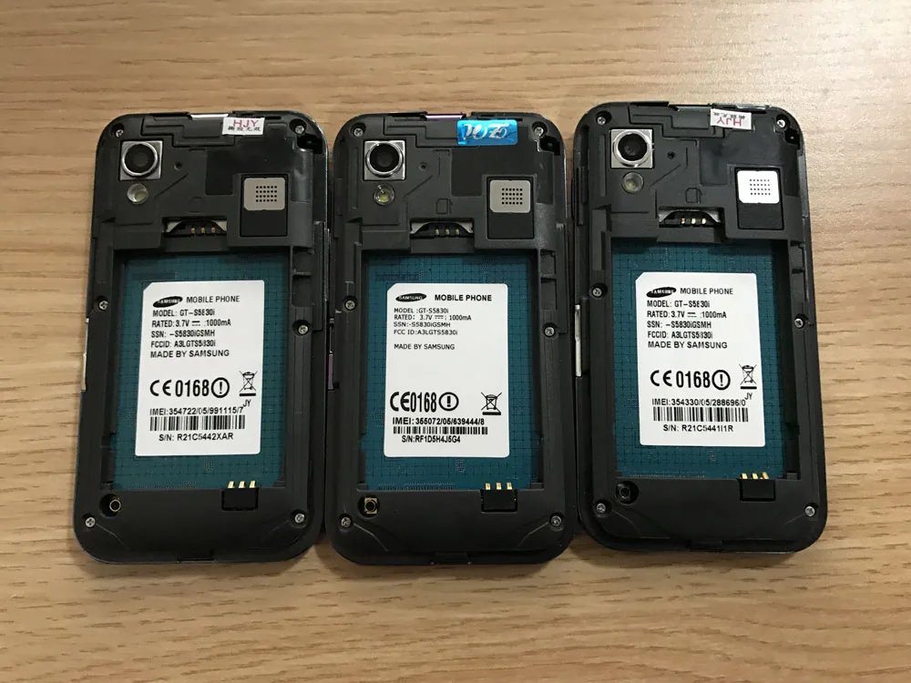 Разблокированный S5830i samsung Galaxy Ace S5830 смартфон 3g Wifi gps 5MP камера сотовый телефон