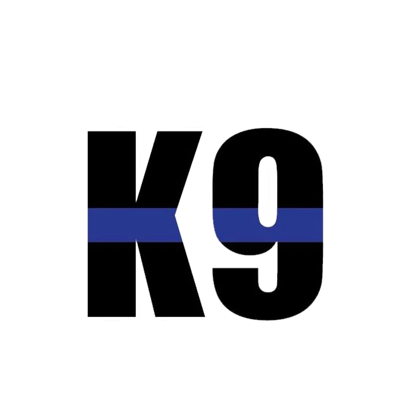 

Police Dog K9 Car Stickers Decals Fashion Cover Scratches Accessories for Rear Windshield Window Trunk Bumper KK15*9cm