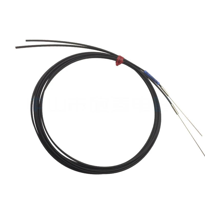 

FU-33 fiber optic sensor emits light in the direction of a wide range of side detection with a rugged stainless steel housing