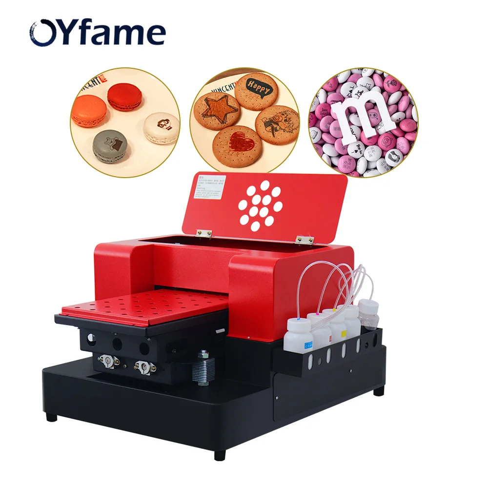 

OYfame 2022 New A4 Food Printer Cake Printer Edible Rice Paper Printer For sugar Cake Macaron Biscuits Chocolate fondant printer