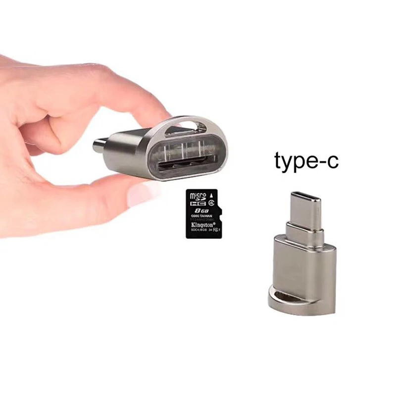 Мини кардридер Type C Micro SD TF OTG адаптер USB 3 1 кардридер|Кабели передачи данных| |