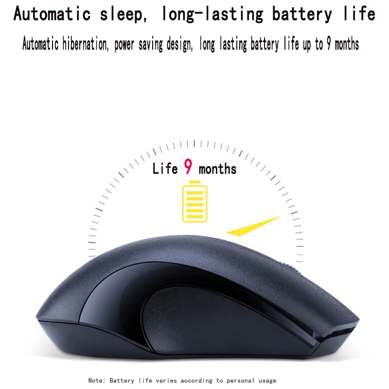 

2.4G Wireless Mouse 1200dpi Portable mouse With usb 3 colors Pink black white ergonomic mouse wireless for laptop