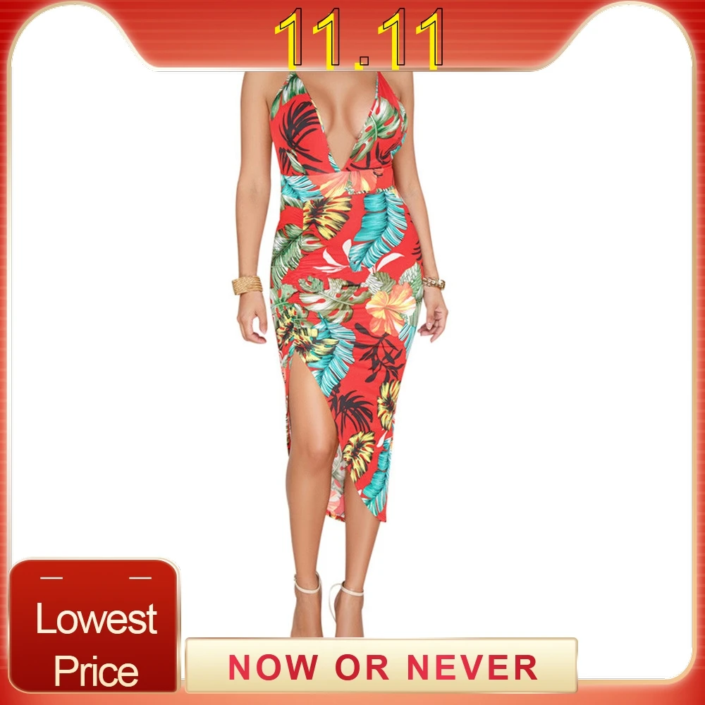 Женские сексуальные Клубные платья бандажные Топики с принтом для ягодиц