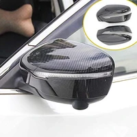 car accessries car carbon fiber door rearview mirror cover trim for nissan rogue x trail 2014 2018 trim accessorie 2pcs