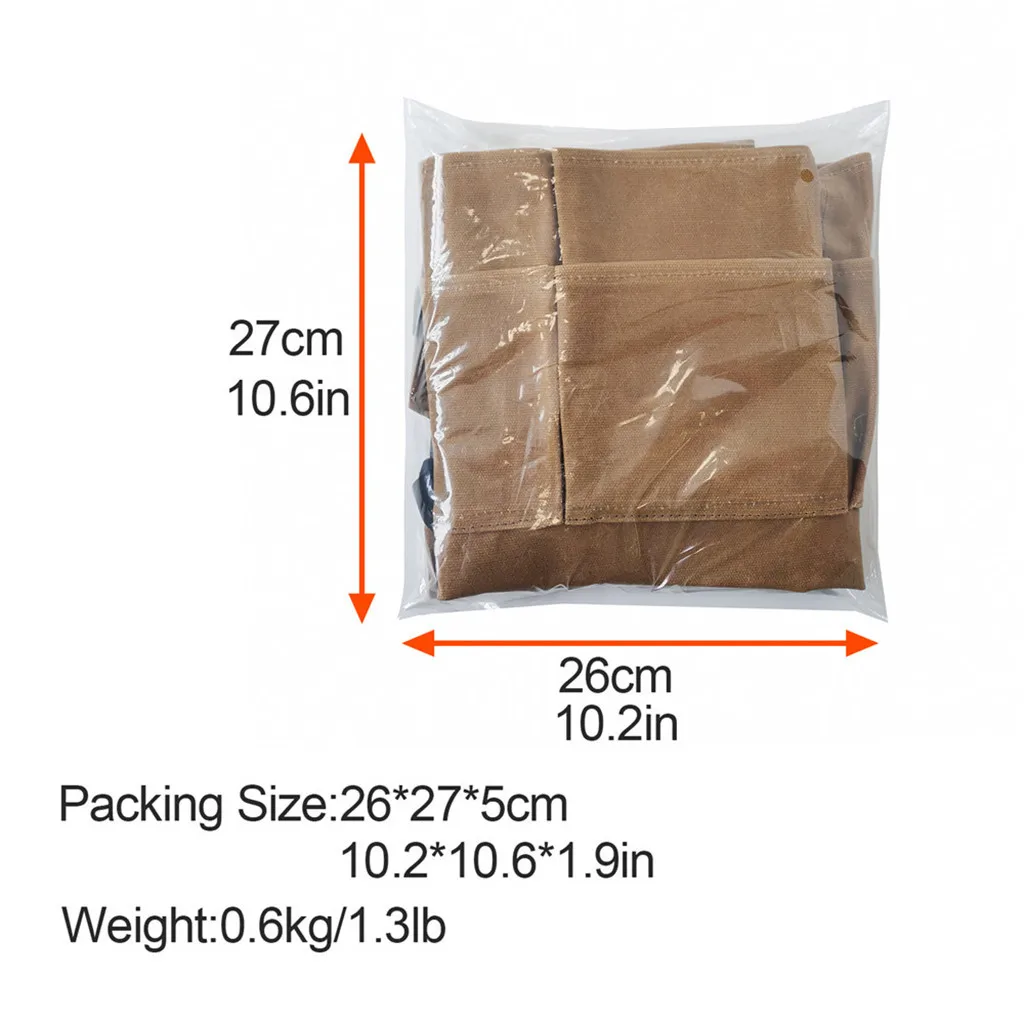 Вощеный холст ретро фартук для гаража сада оборудования мастерской