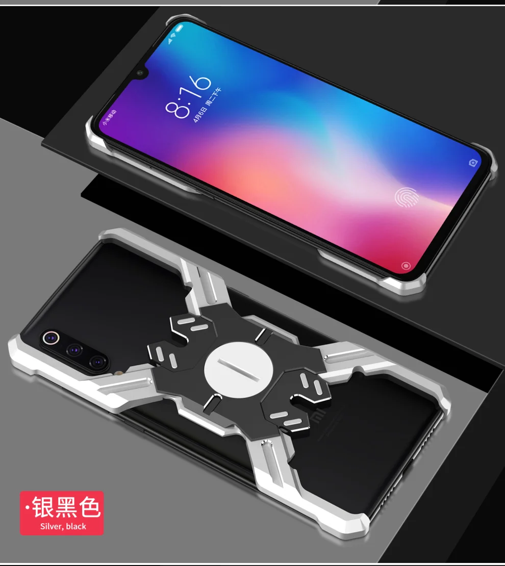 Герой Marvel элементы Алюминиевый металлический бампер чехол для Xiaomi mi 9 mi 9 тонкий жесткий защитный бампер для телефона Xiaomi mi 9