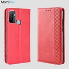 Высококачественный защитный чехол для OPPO A53S A33 чехол-футляр в виде книжки в винтажном стиле Тонкий Магнитный кожаный чехол с откидной крышкой подставкой и отделением для карт в мягкой обложке роскошный мобильный телефон сумки