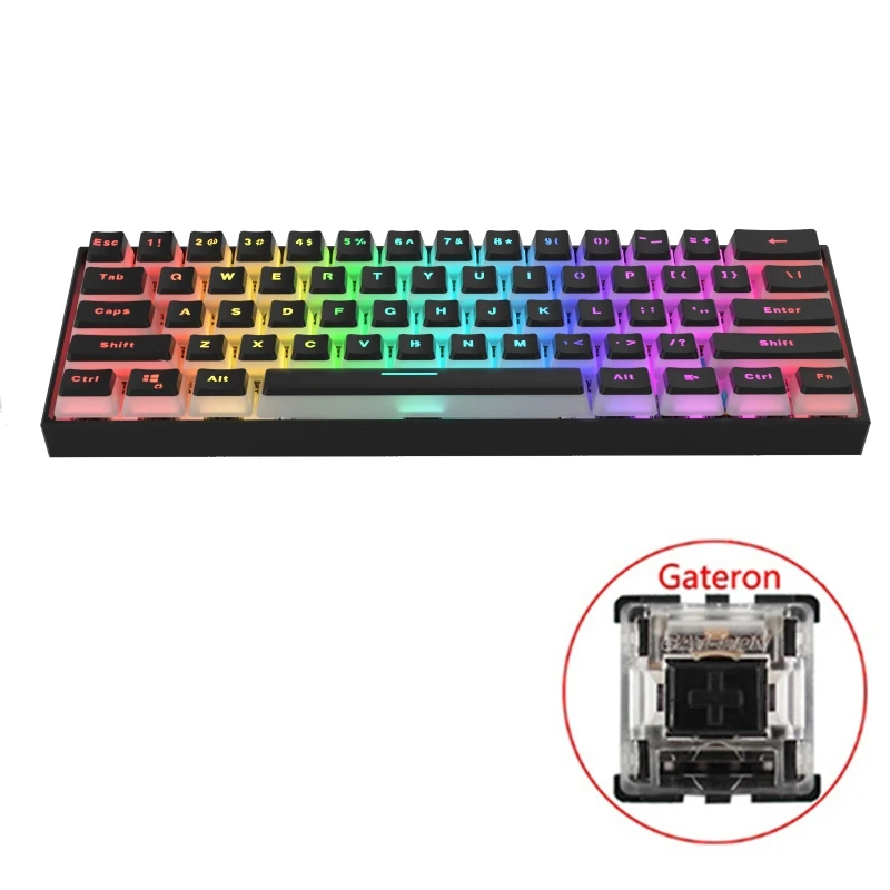 

Клавиатура Механическая игровая, USB Type-C, со светодиодной подсветкой