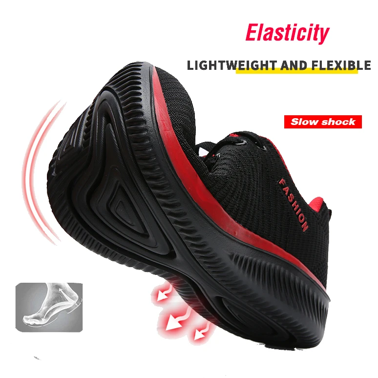 Men Running Shoes Men Sneakers Breathable Light Male Sport Shoes Comfortable Mesh Lace-Up Flexible Soft Walking Jogging Shoes