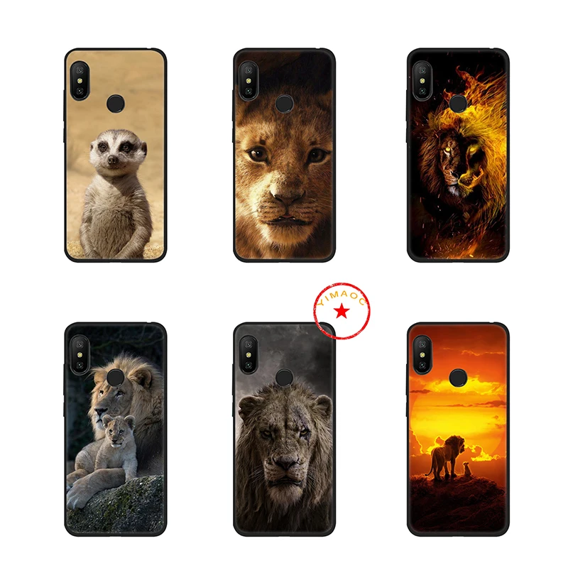 Мягкий силиконовый чехол Lion King 2019 для Xiaomi Redmi Note 8 7 6 5 Pro 4x 5A |