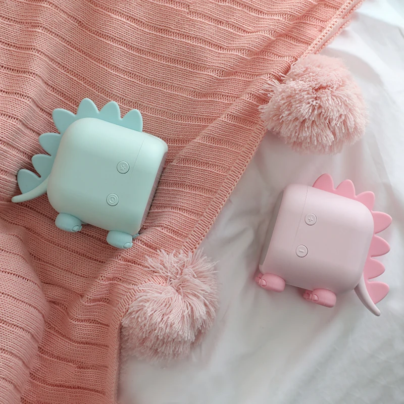 

Led Cartoon Alarm Clock Voice Control Digital Voice Time Desktop Decoration