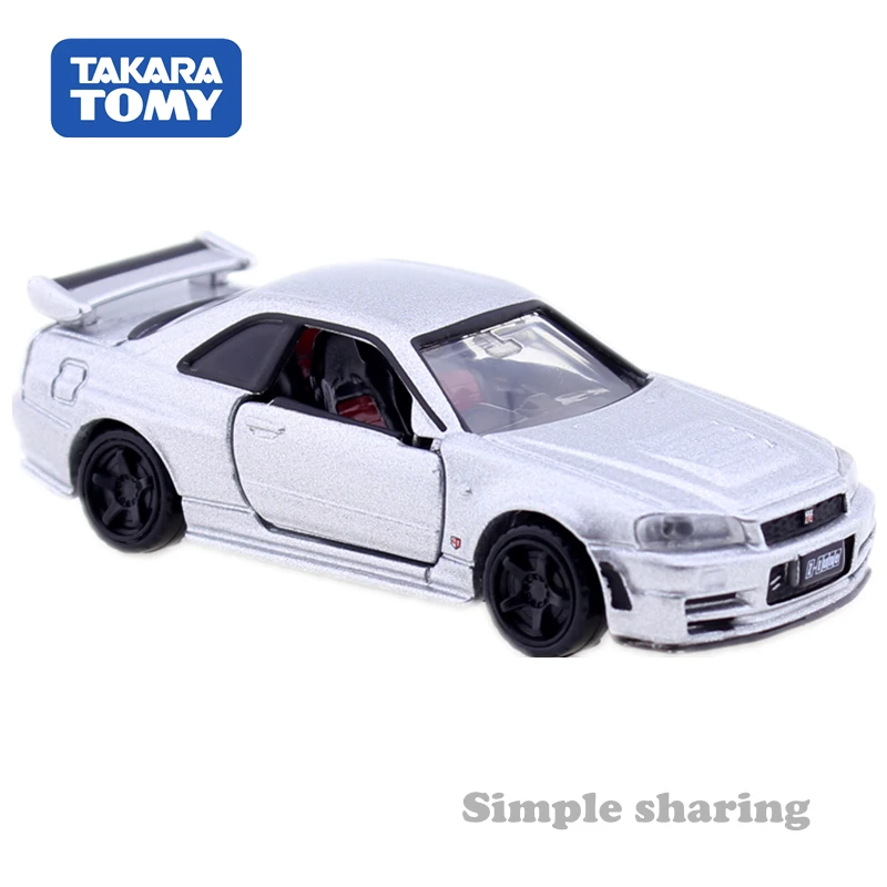 Takara Tomy Tomica Premium 01 нисмо R34 Nissan GTR Z tune 1:62 миниатюрные литые под давлением детские