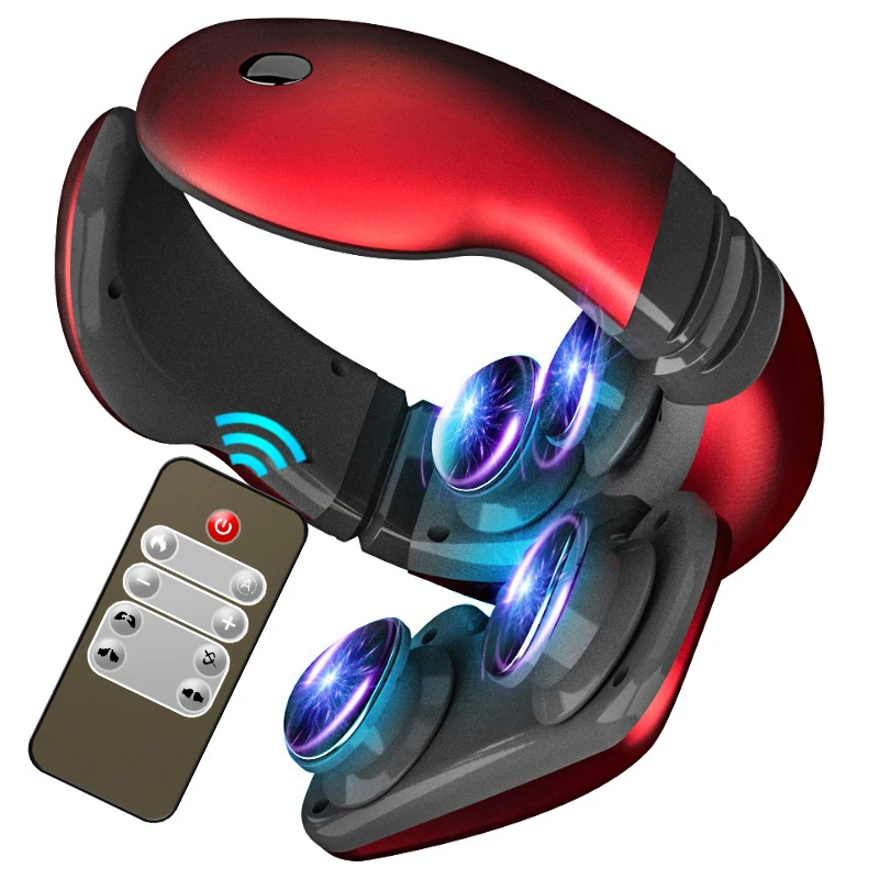 Электрический мини массажер для спины и шеи Беспроводной интеллектуальный