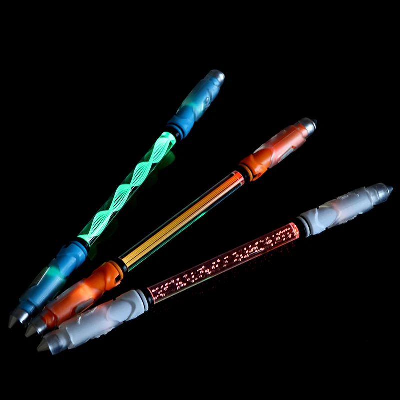 Светящаяся спиннинговая ручка для школы Канцтовары шариковая канцелярские