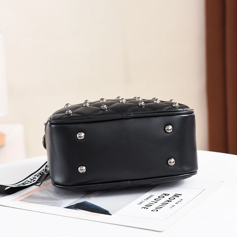 Женский мини-кошелек из искусственной кожи Сумочка через плечо с меховым