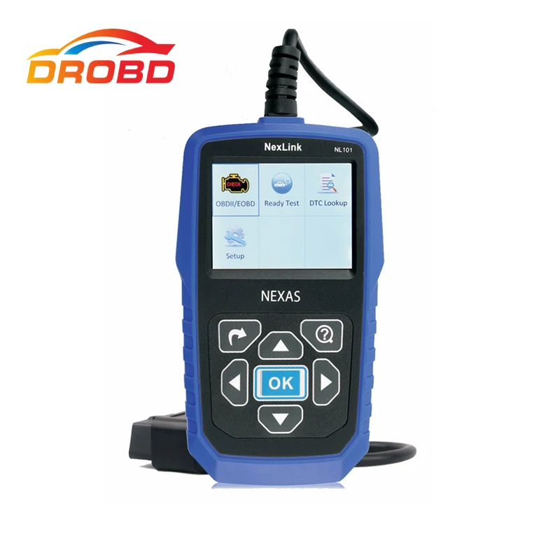 Инструмент для диагностики двигателя NexLink NL101 OBD2 многоязычный с русским языком