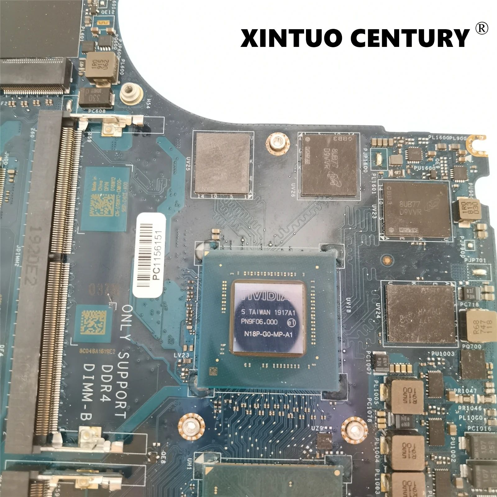 Verkaufen CN-018W12 018W12 18W12 Für Dell XPS 15 7590 Laptop Motherboard EDP51 EDB51 LA-H331P W/ I7-9750H N18P-G0-MP-A1 100% Getestet Arbeits