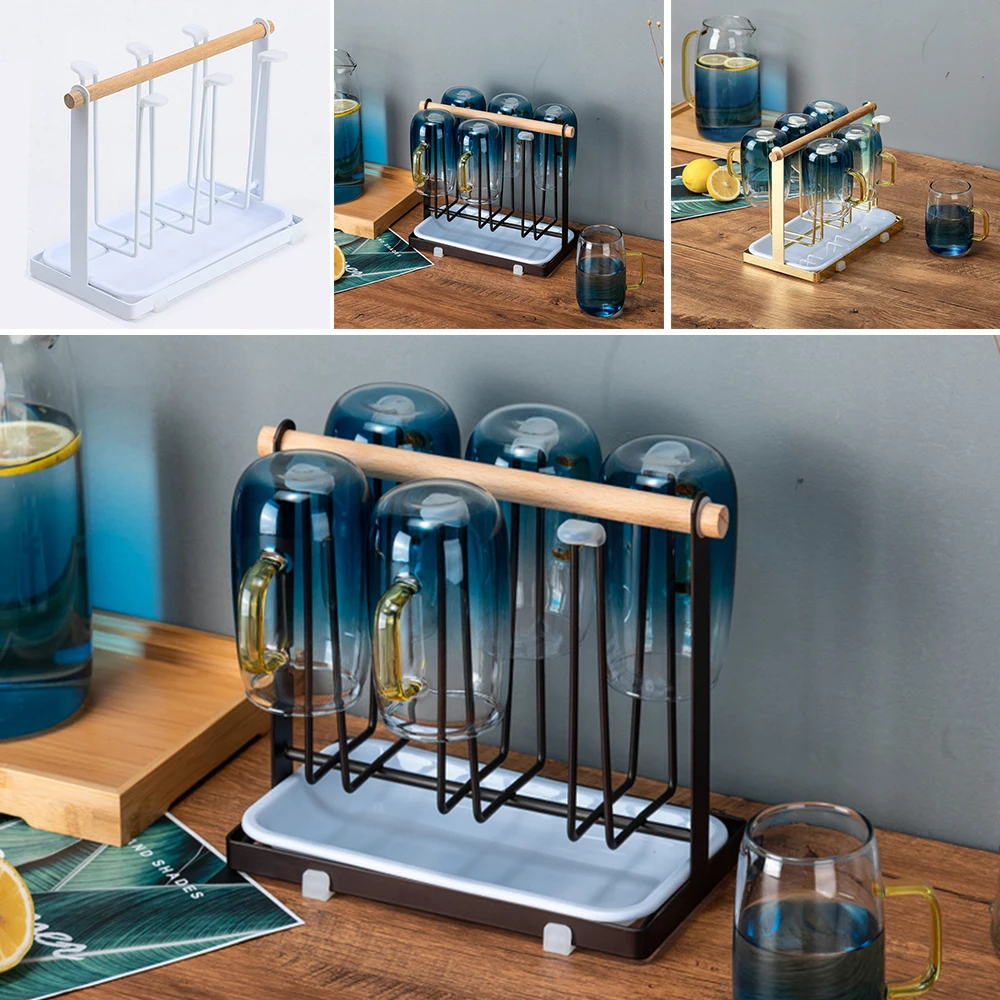 

Holder Cup Rack Stand High quality 23*23*20cm Cup Rack Water Mug Draining