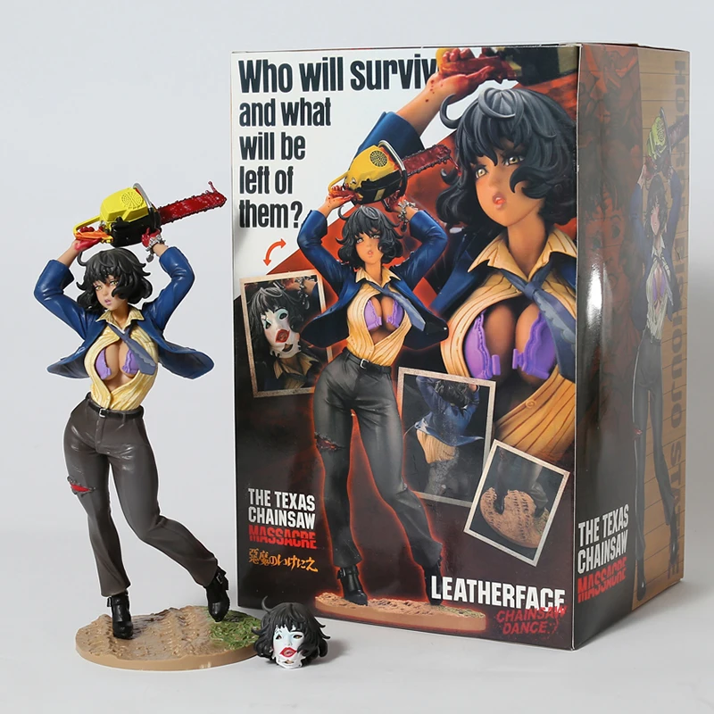 

Horror Bishojo Statue Dance Leatherface Texas Chainsaw Massacre Collection Figure PVC Model Figurals