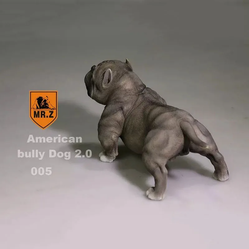 1/6 Scale Mr.Z Resin PVC USA American Bully Dog Model Toy 14.5CM Action Figure Toys Accessories Ornaments Souvenir | Игрушки и хобби