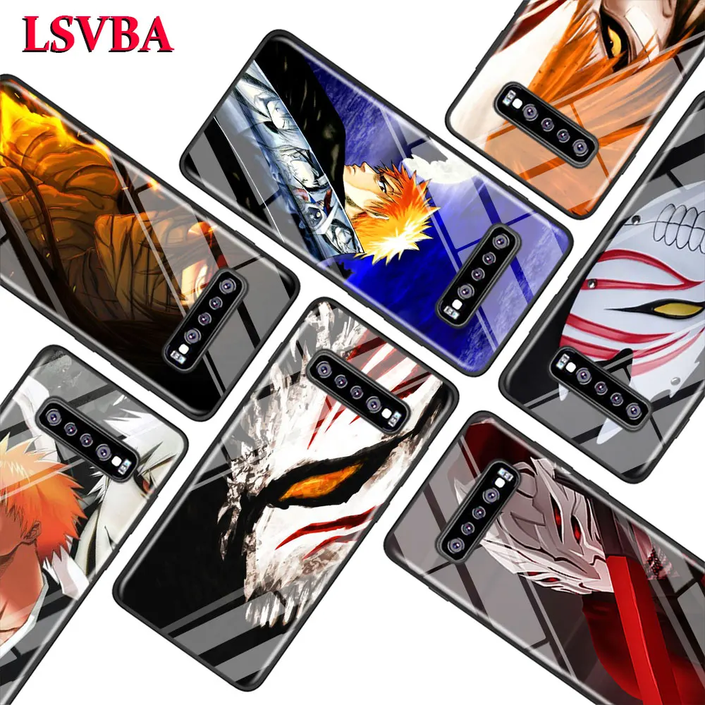 Блестящий чехол Bleach Kurosaki Ichigo для Samsung Galaxy Note 10 9 8 Pro S10e S10 5G S9 S8 S7 Plus|Бамперы| |