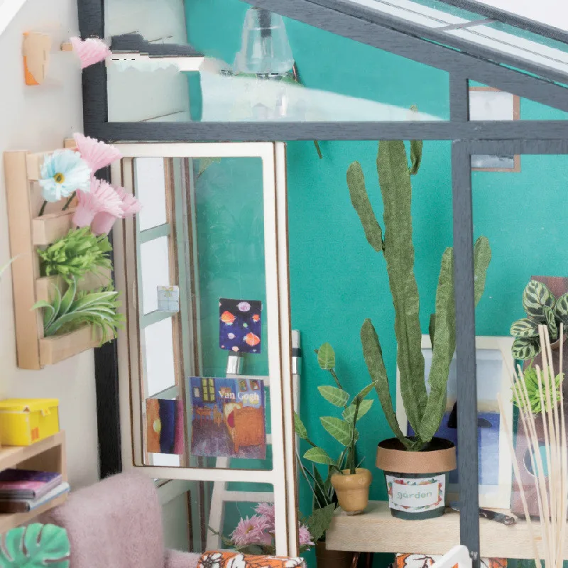 Новинка 2018 сборная деревянная хижина сделай сам художественный домик креативный