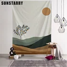 Декорации, искусство, богемный настенный богемный принт, ткань из микрофибры, украшение для дома, настенный гобелен