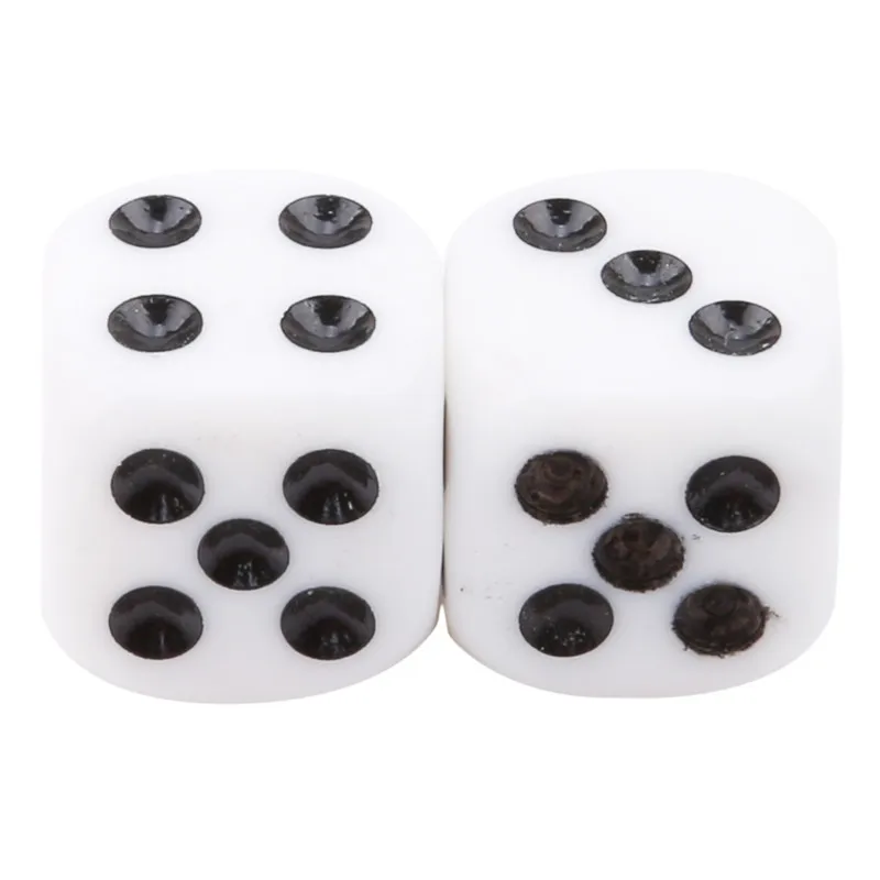 

2pcs/set Flat Russian Dice Easy Magical Close-up Magical Trick Easy To Learn Mini Magician Props Toys Fun Toy Gift