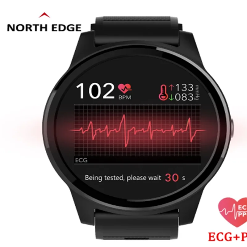 

Smart Watch Sport Fitness Activity ECG PPG Blood Pressure Heart Rate Monitor Wristband IP67 Waterproof Band For IOS Android