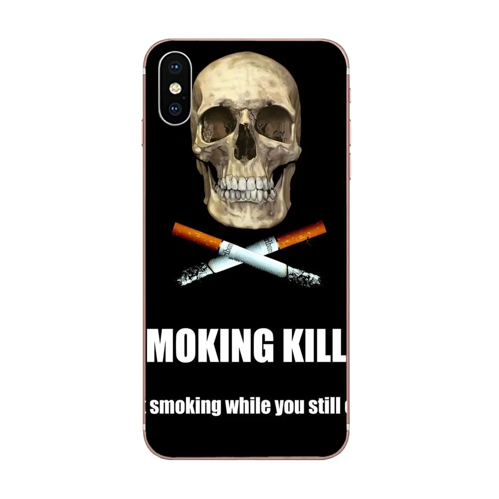 Пользовательских крутых сигарету Smoking kills для Huawei Honor Nova Примечание 5 5I 8A 8X10 Pro 9X Moto G