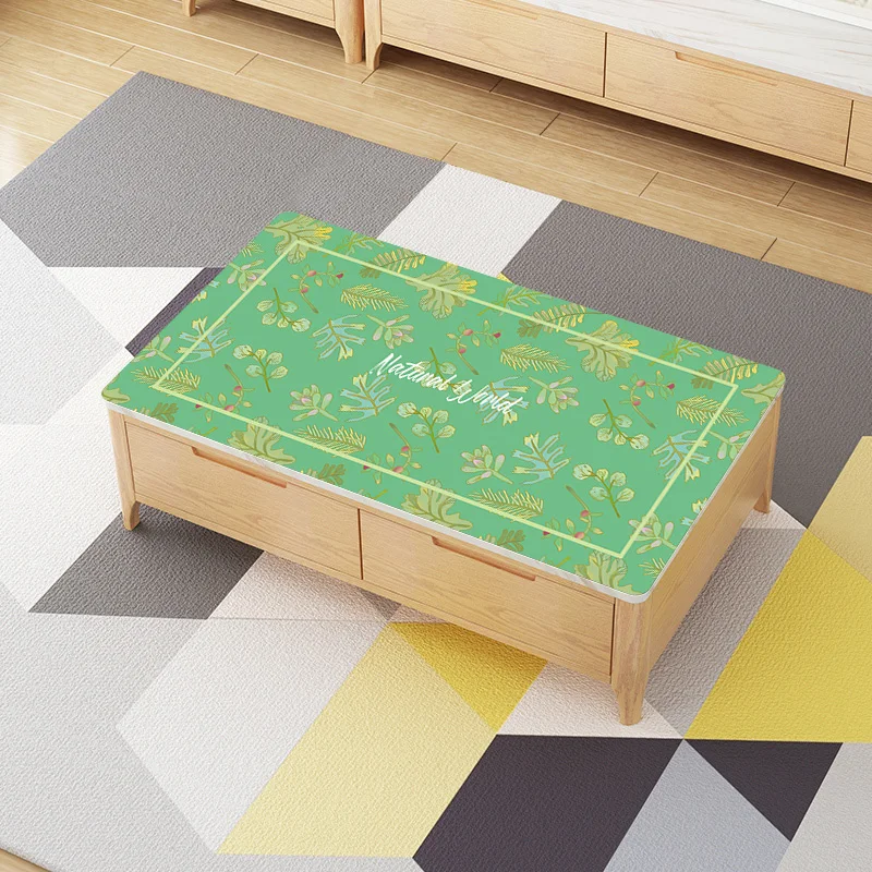 Водонепроницаемая скатерть из ПВХ для стола коврик кухонная с масляным узором