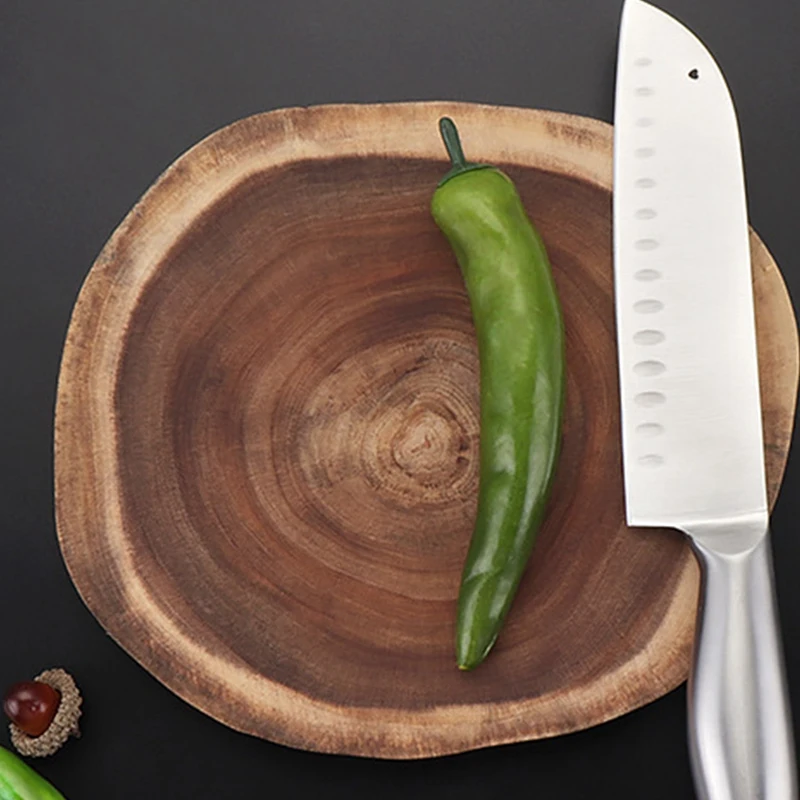 

Log Cutting Board, Cutting Board, Cutting Fruit Board, Thickened Wooden Cutting Board, Household Cutting Board